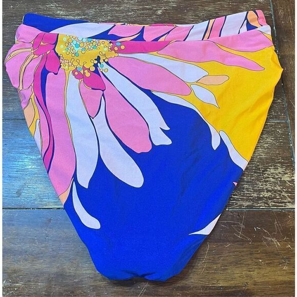 Trina Turk Breeze High-Waist Swim Pant - Picture 4 of 5